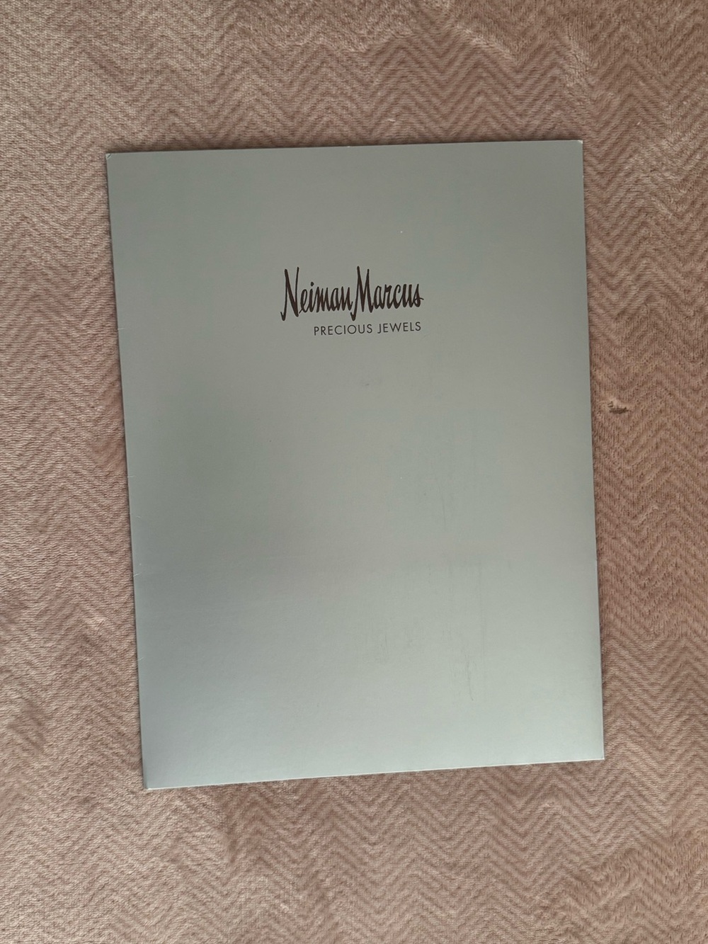New Neiman Marcus Folder in Light Gray